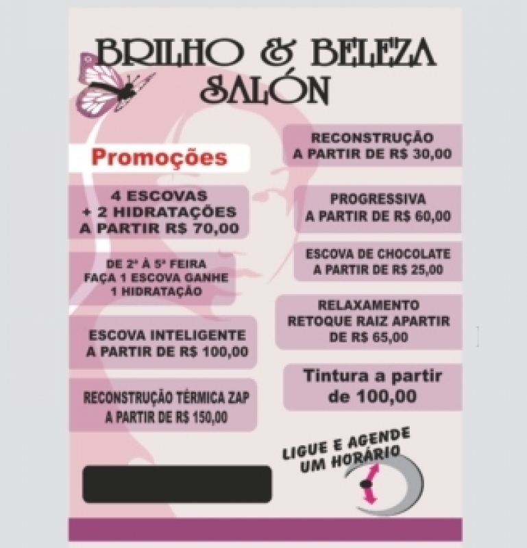 Banner Manicure Guaianases - Banner Azul