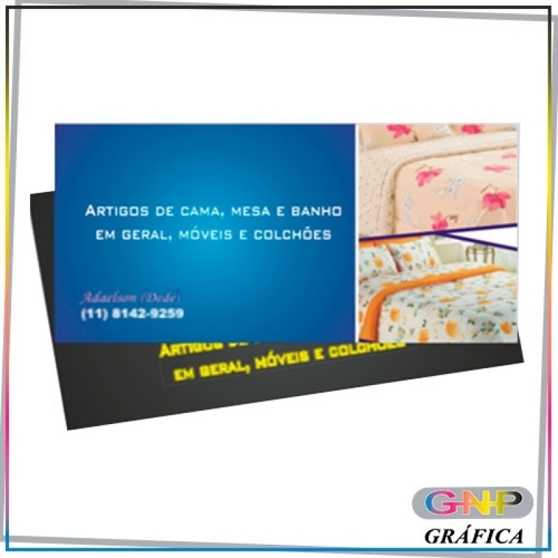 Cartão de Visita Manicure São Mateus - Cartão de Visita Esteticista