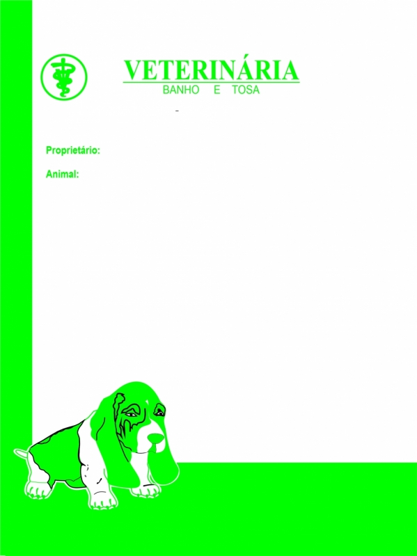 Loja de Bloco Receituário Veterinário Zona Norte - Bloco de Receituário Nutricionista