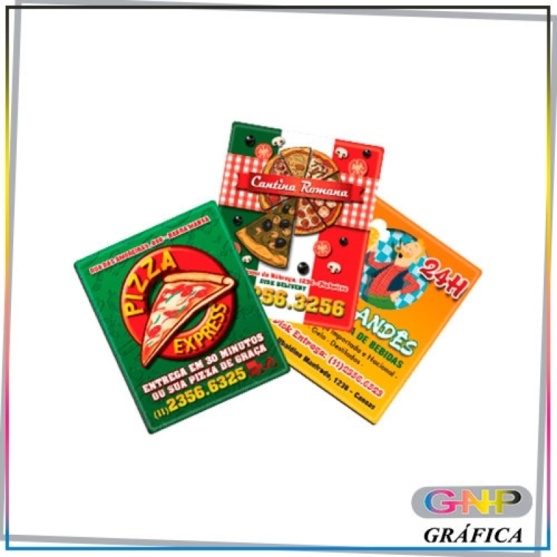 Panfletos para Inauguração Jardim Iguatemi - Panfleto para Pizzaria