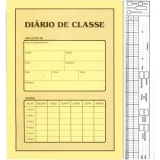 diário de classe escolar Vila Gustavo