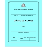 diário escolar de professor